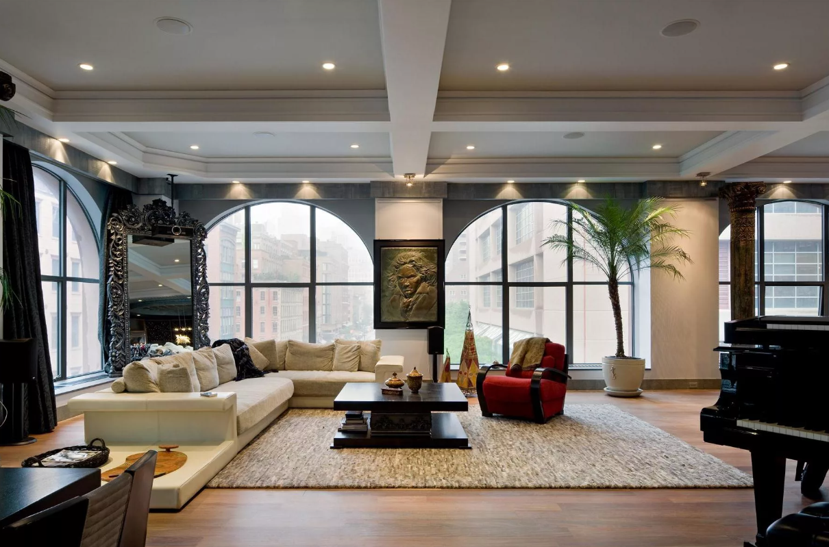 Спальня в москоу сити панорамные окна. Современный интерьер квартиры. Гостиная комната. Дизайнерские квартиры. Дизайн ремонт москва.